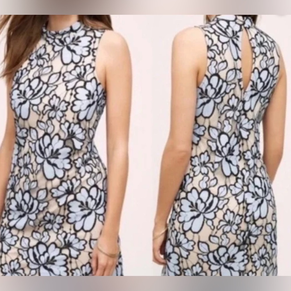 Gorgeous Anthropologie Plenty by Tracy Reese  lace floral Cocktail Dress 4